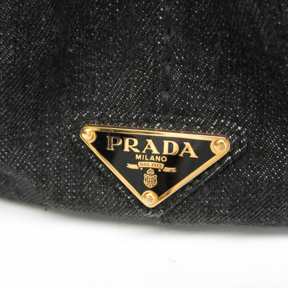 PRADA Black Canvas Shoulder Bag - Picture 11 of 16